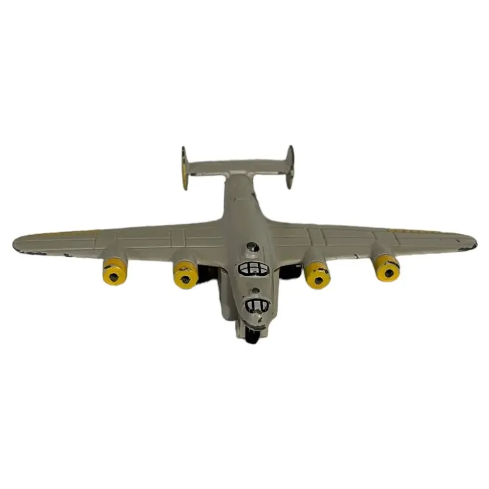 Gray B-24 Gray Diecast Pullback Airplane